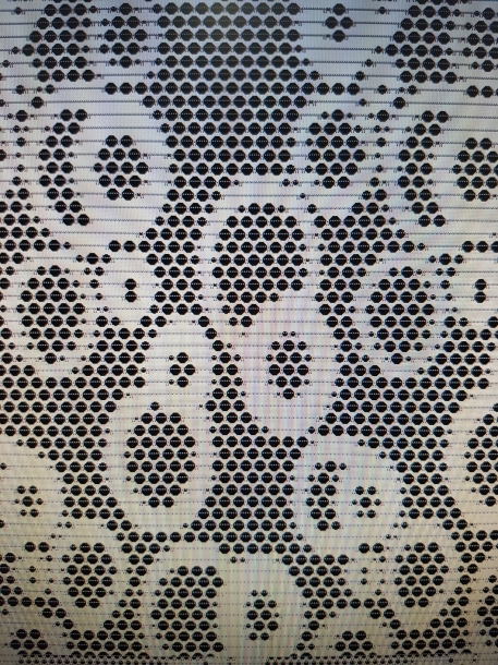 Fishnet material design